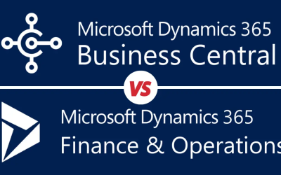 Difference between D365 FinOps and Business Central